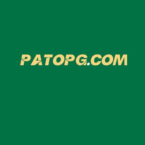 Logo da PATOPG