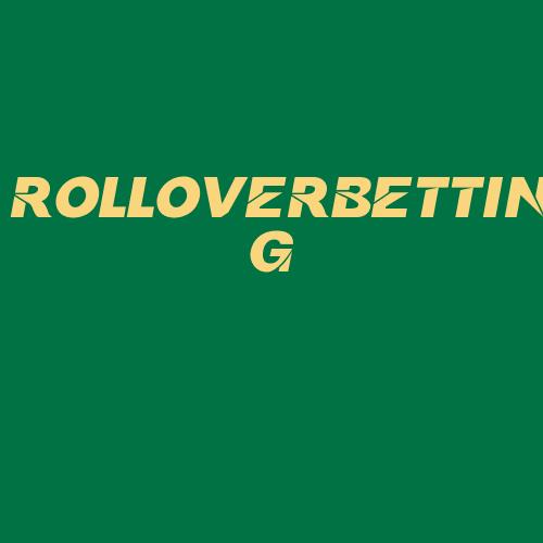 Logo da ROLLOVERBETTING